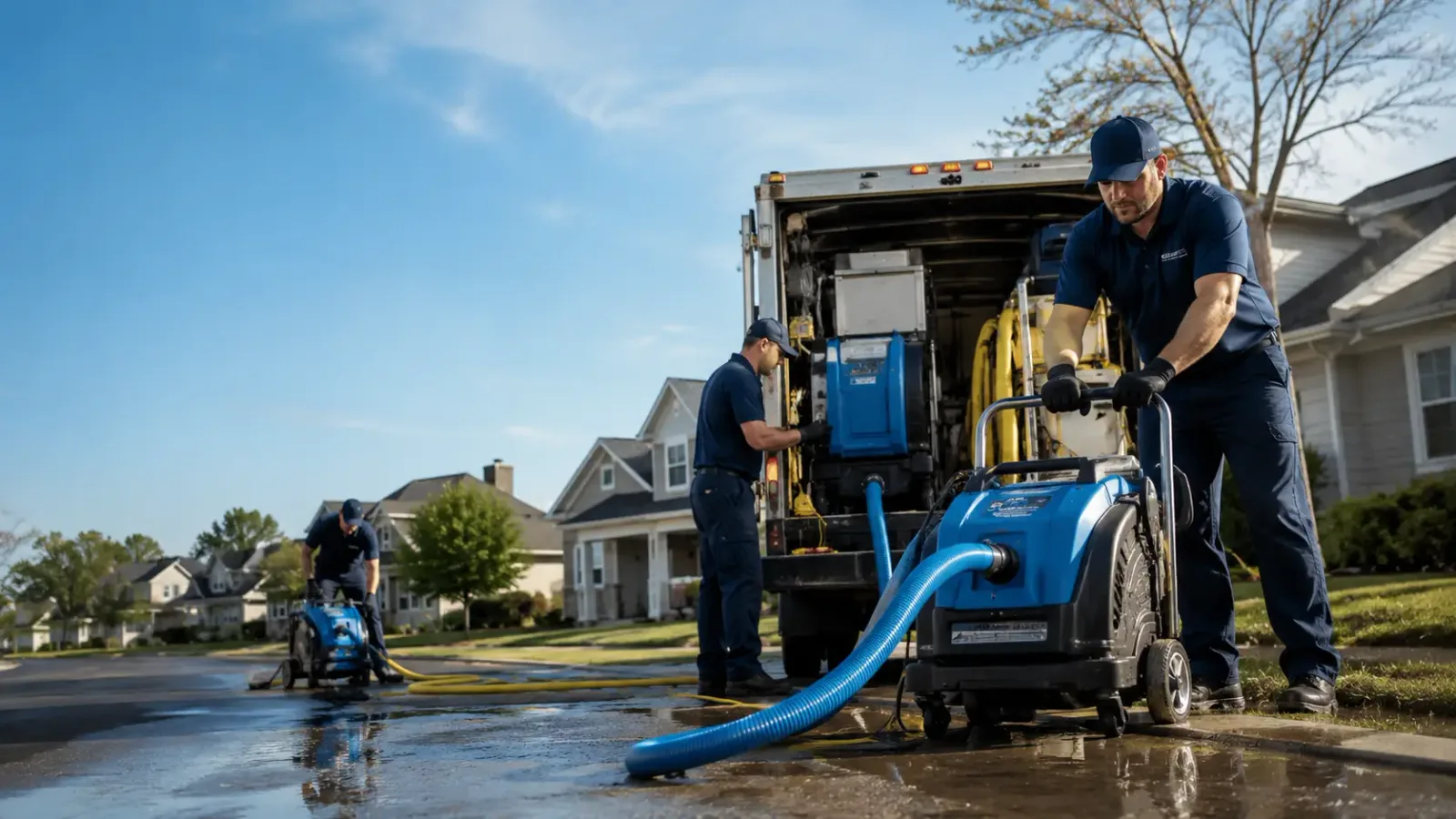 Flood Damage Cleanup in Commerce Township, MI